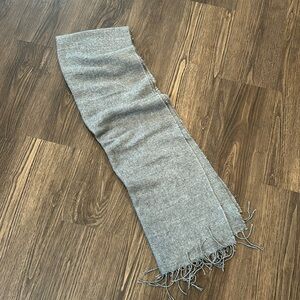 Soft grey scarf